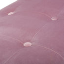 Mulberry Brushed Velvet Tufted Button Chaise by Lavishway | Chaise Lounges-37323