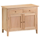 Nordic Oak 2 Drawers Standard Sideboard by Lavishway | Sideboards-32190