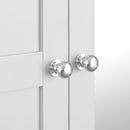 Tattershall Oak Top Large 3 Door Wardrobe by Lavishway | Wardrobe-32925