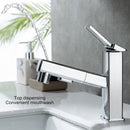 Modern Pull Out Copper Bathroom Tap by Lavishway | Bathroom Faucet-48816