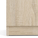 Naia Oak Finish Wooden 4 Drawers Sideboard by Lavishway | Sideboards-29396