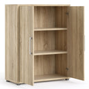 Prima Oak Finish 2 Doors Cabinet by Lavishway | Filing Cabinets-29044