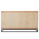 Swellegant Industrial Oak 3 Doors Sideboard by Lavishway | Sideboards-36631