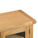 Chunky Oak Standard Glass Doors TV Unit by Lavishway | TV Units Cabinets-35012