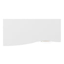 Function Plus White 3 Oak Drawers Desk by Lavishway | -30627