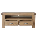 Heirloom Standard Solid Wood 2 Drawer TV Unit by Lavishway | TV Units Cabinets-34985