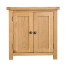Chunky Oak Solid Wood 2 Doors Cupboard by Lavishway | Cupboards & Cabinets-32495