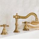 Antique Bronze 3 Hole Widespread Bathroom Tap by Lavishway | Bathroom Faucet-48874