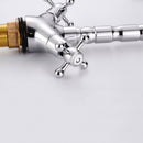 Curved Spout Dual Handle Bathroom Tap by Lavishway | Bathroom Faucet-49132