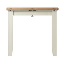 Grantham Flip Oak Top White Dining Table by Lavishway | Dining Tables-37091