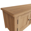 Guildford Solid Oak Large TV Unit by Lavishway | TV Units Cabinets-31996