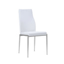Lyon Extendable 4 White Chairs Dining Table by Lavishway | Dining Table Set-30565