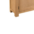 Chunky Oak Solid Wood Large Bookcase by Lavishway | Book Shelves and Cabinets-30744