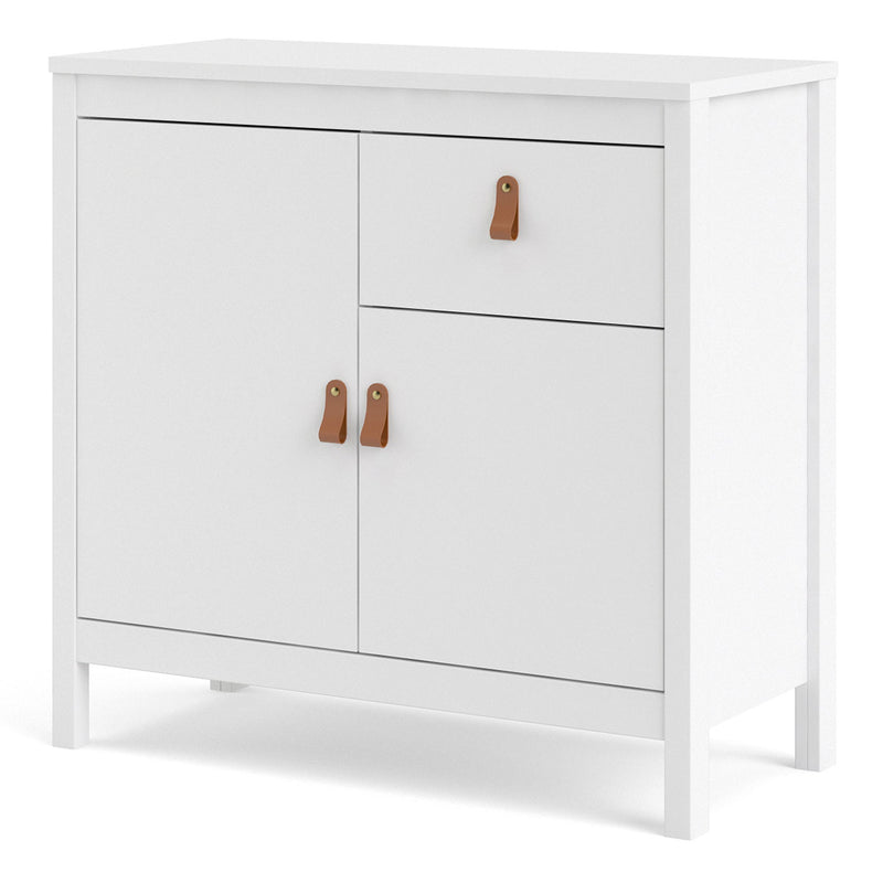 Barcelona White 2 Doors Modern Sideboard by Lavishway | Sideboards-29727