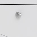 Madrid White Wooden 3 Chest Of Drawers by Lavishway | Chest Of Drawers-29523