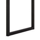 Function Plus Oak & Black Corner Desk by Lavishway | Desk Pedestals-29676