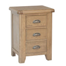 Heirloom Oak Finish Bedside Cabinet by Lavishway | Bedside Tables-31202