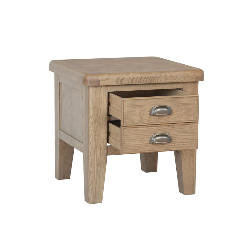 Heirloom Solid Wood Lamp Table by Lavishway | Side Tables-32747