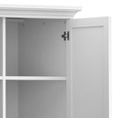 Paris 2 Doors Wardrobe in White by Lavishway | Wardrobe-42110
