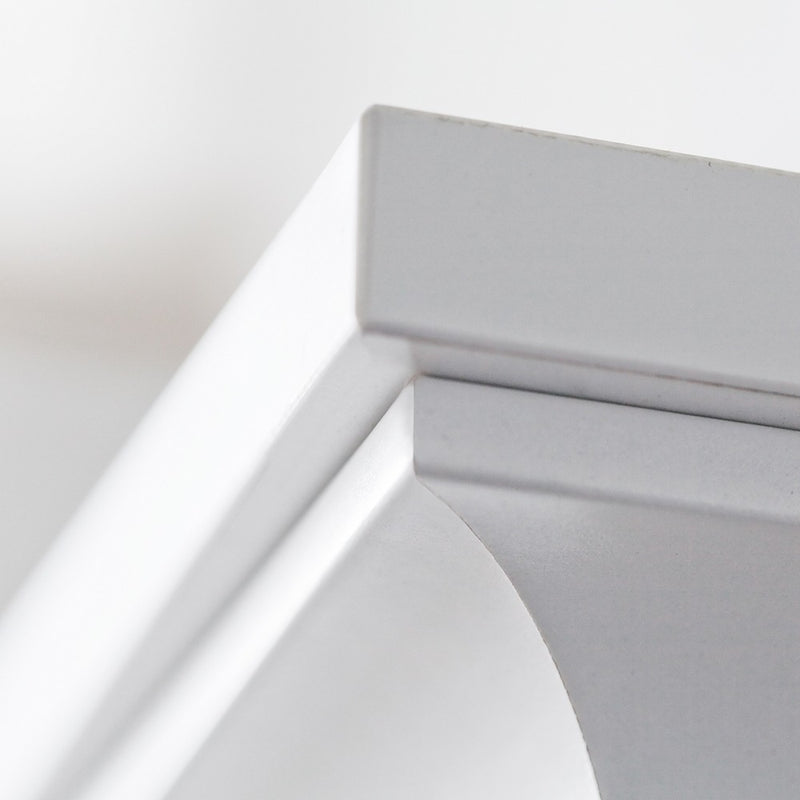 Paris 4 Doors Wardrobe in White by Lavishway | Wardrobe-42067