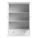 Paris 2 Doors Wardrobe in White by Lavishway | Wardrobe-42134
