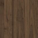 Paris Walnut Finish Double Bed by Lavishway | Wooden Beds-42047