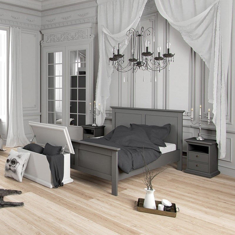 Paris Laminated Board Bed Frame by Lavishway | Wooden Beds-42021