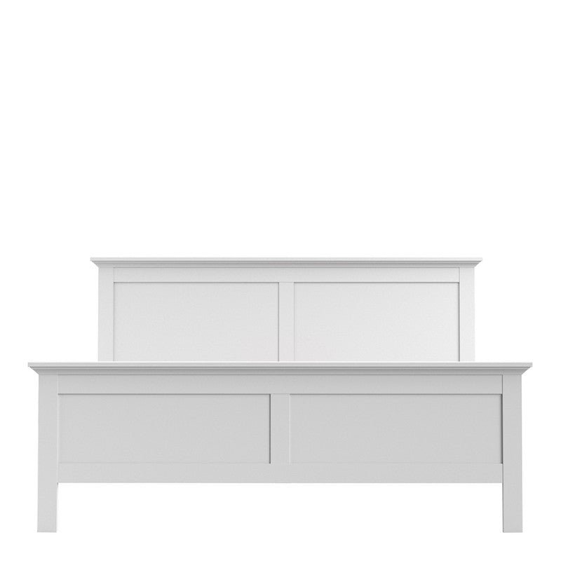 Paris Laminated Board Bed Frame by Lavishway | Wooden Beds-42032