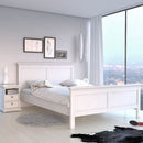 Paris Laminated Board Bed Frame by Lavishway | Wooden Beds-42031