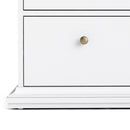 Paris White Wooden 4 Chest Of Drawers by Lavishway | Chest Of Drawers-29351
