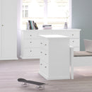 Paris White Wooden 4 Chest Of Drawers by Lavishway | Chest Of Drawers-29354