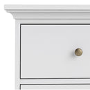 Paris White Wooden 6 Chest of Drawers by Lavishway | Chest Of Drawers-42174