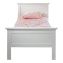 Paris Laminated Board Bed Frame by Lavishway | Wooden Beds-42011