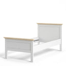 Paris Laminated Board Bed Frame by Lavishway | Wooden Beds-42005