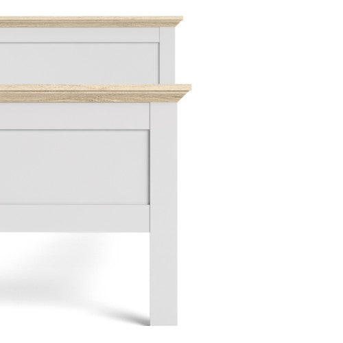 Paris Laminated Board Bed Frame by Lavishway | Wooden Beds-42002