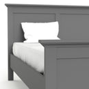 Paris Laminated Board Bed Frame by Lavishway | Wooden Beds-42018
