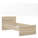 Naia Classic Design Wooden Oak Finish Bed by Lavishway | Wooden Beds-40825