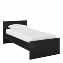 Naia Classic Design Wooden Matt Black Bed by Lavishway | Wooden Beds-40840