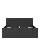 Naia Classic Design Wooden Matt Black Bed by Lavishway | Wooden Beds-40853