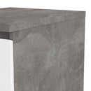 Naia Concrete 3 Drawer Bedside Cabinet by Lavishway | Bedside Tables-41078