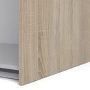 Verona Truffle Oak Finish Sliding Wardrobe by Lavishway | Wardrobe-28686