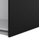 Verona Oak Finish Mirror Sliding Wardrobe by Lavishway | Wardrobe-33252