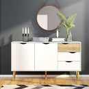 Oslo 3 Drawers 2 Doors Large Sideboard by Lavishway | Sideboards-41830