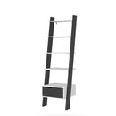 Oslo Leaning 1 Drawer Bookcase by Lavishway | Book Shelves and Cabinets-41839