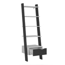 Oslo Leaning 1 Drawer Bookcase by Lavishway | Book Shelves and Cabinets-41837