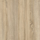 Oslo Oak & White Wooden 1 Drawer Sideboard by Lavishway | Sideboards-41828