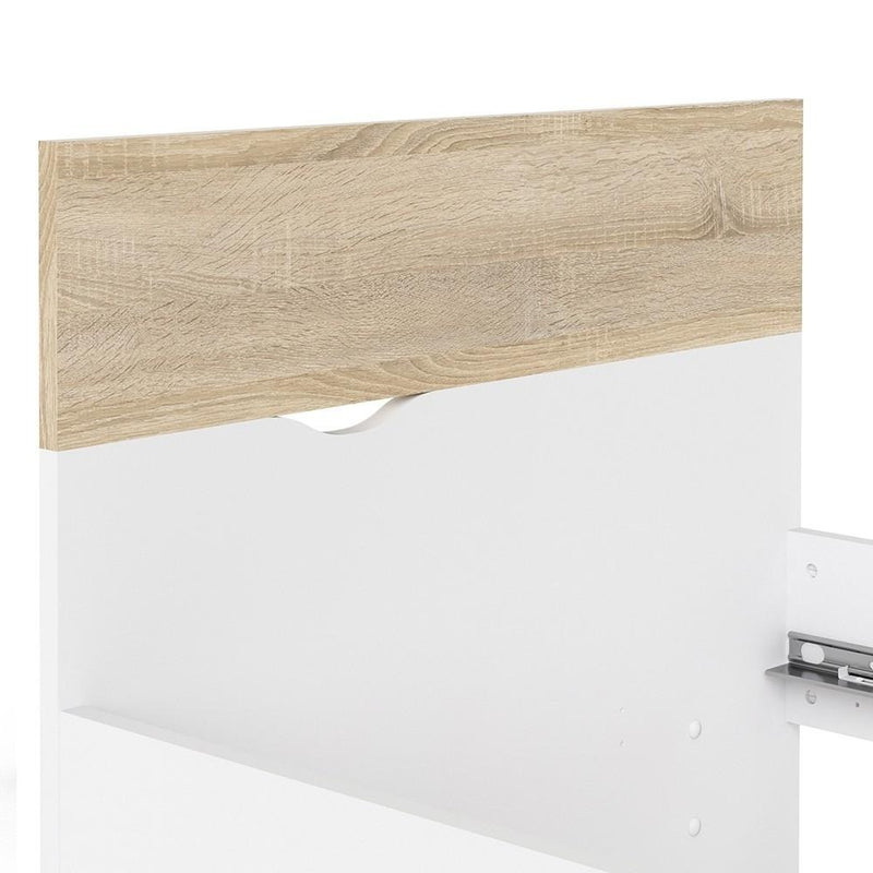 Oslo Euro Laminated Board Single Bed by Lavishway | Wooden Beds-41783