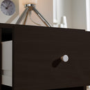 May Bedside 1 Drawer in Dark Walnut by Lavishway | Bedside Tables-41168