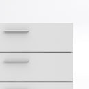 Pepe White 5 Drawers Modern Chest Of Drawers by Lavishway | Chest Of Drawers-29164