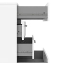 Pepe White High Gloss Wooden 4 Drawer Chest by Lavishway | Chest Of Drawers-29209